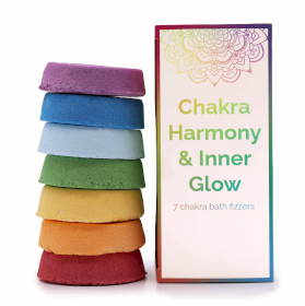 3x Chakra Badesprudel – Große Box – Chakra-Harmonie und inneres Leuchten