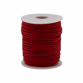 Großrolle Anhängerkordel - 2,5mm x 45m - Rot A056