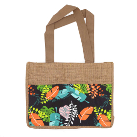 3x Einkaufstasche „Tropical Market“ – (3 verschiedene Designs) – 40 x 30 x 9 cm